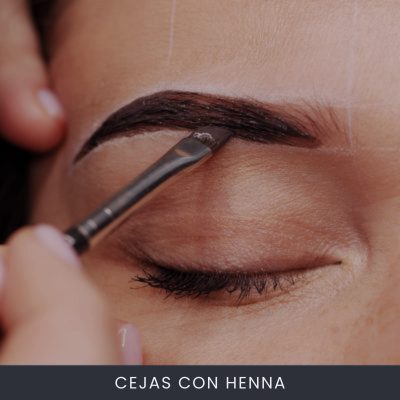 Cejas Con Henna