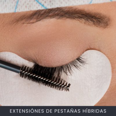 Extensiónes de Pestañas Híbridas