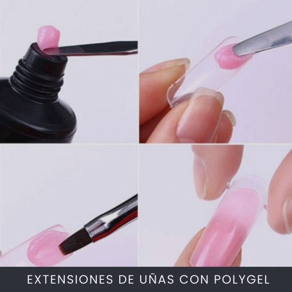 Extensiones de Uñas Con Polygel