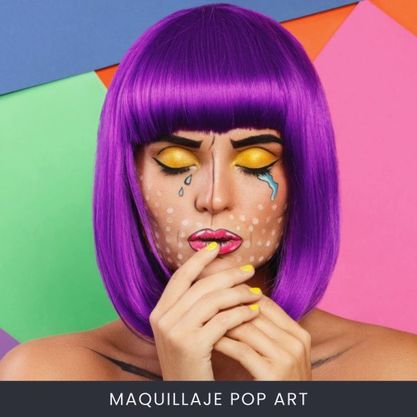 Maquillaje Pop Art
