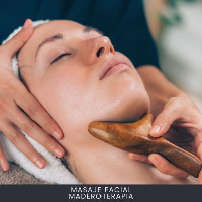Facial Maderoterapia