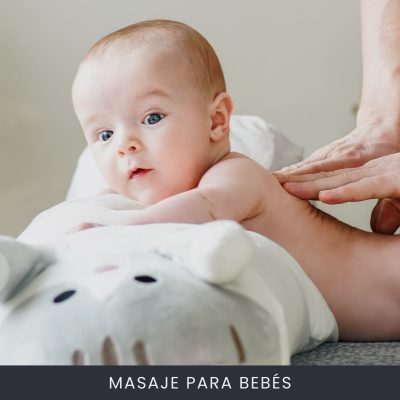 masaje para bebés